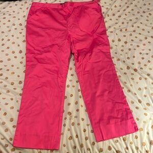 Ralph Lauren Cropped Cotton Pants